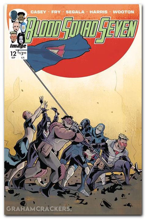Blood Squad Seven #12 cover a