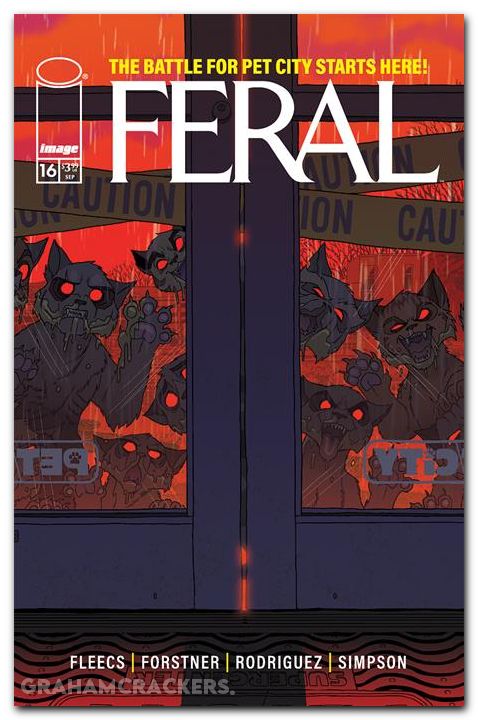 Feral #16 cover a
