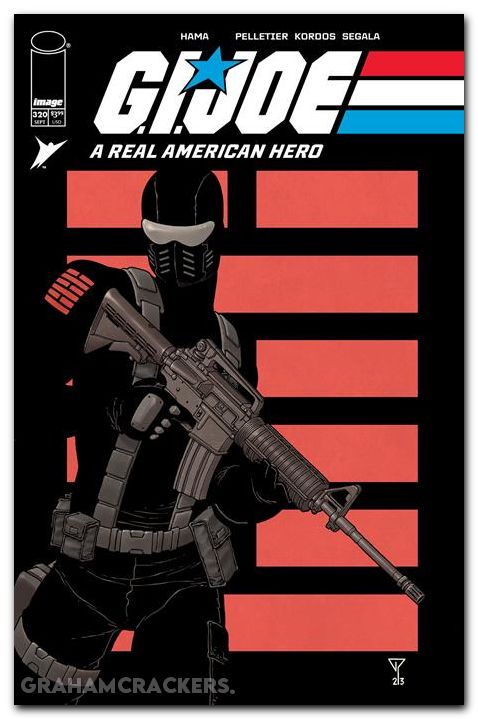 GI Joe A Real American Hero #320 (2023) cover c portela variant