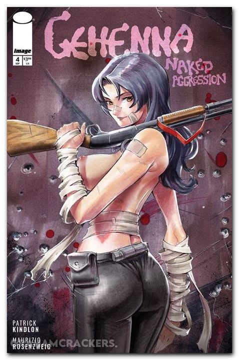 Gehenna Naked Aggression #4 (2025) cover c yoshimiya nsfw polybagged variant