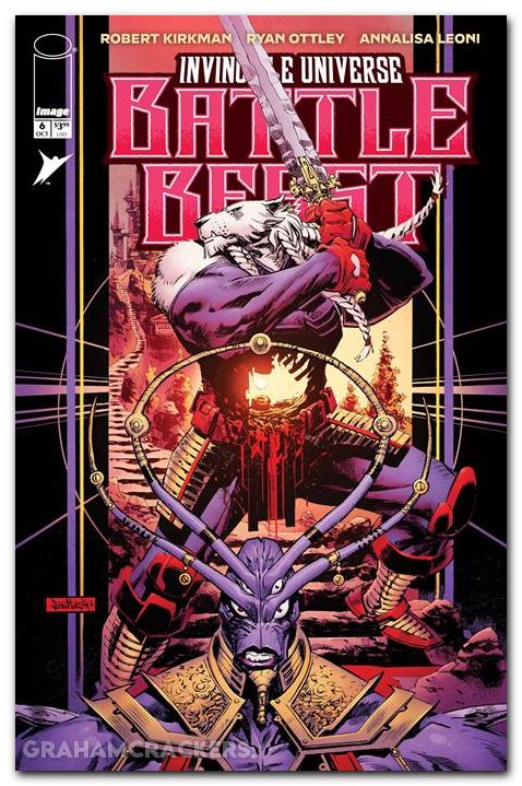 Invincible Universe Battle Beast #6 (2025) cover b murphy variant