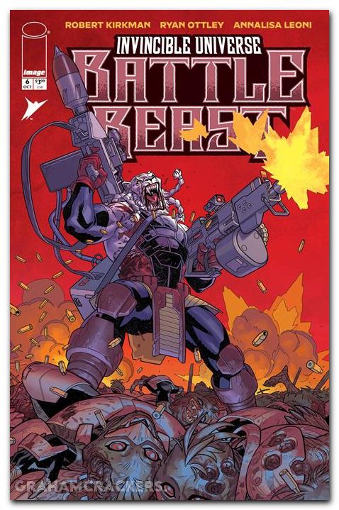 Invincible Universe Battle Beast #6 (2025) cover d walker variant