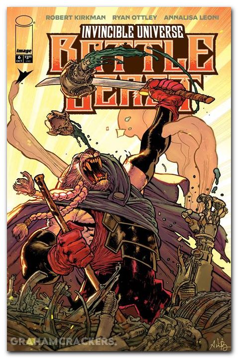 Invincible Universe Battle Beast #6 (2025) cover f bressan variant