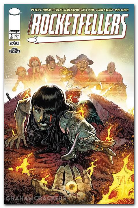 Rocketfellers #9 (2024) cover a