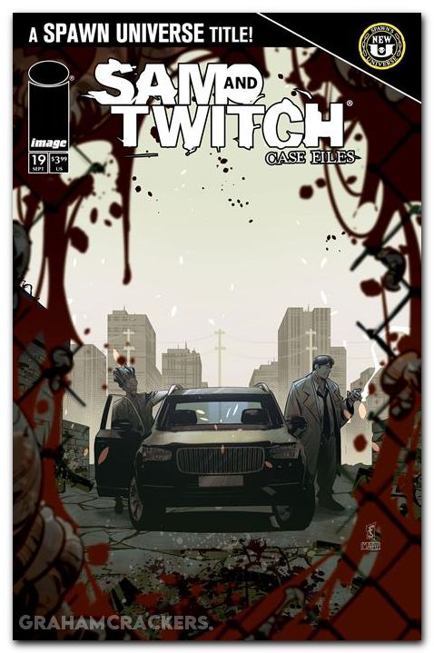 Sam And Twitch Case Files #19 (2024) cover a