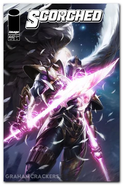 Spawn Scorched #46 cover b mattina wings variant