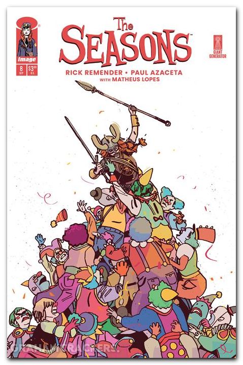 Seasons #8 (2025) cover a