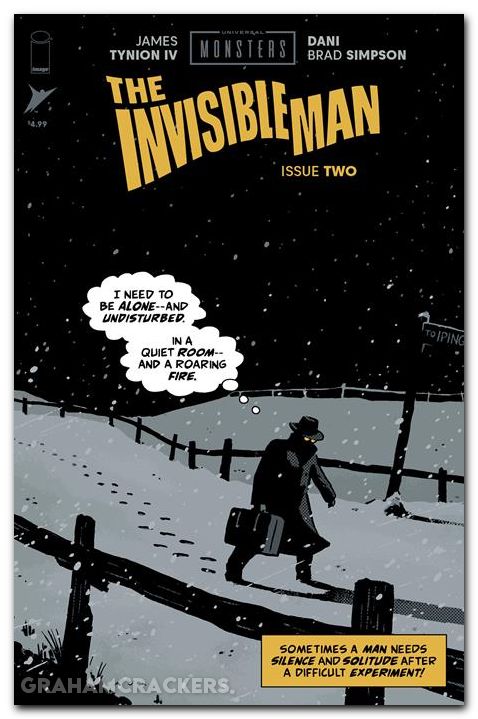 Universal Monsters The Invisible Man #2 (2025) cover c aja pulp variant