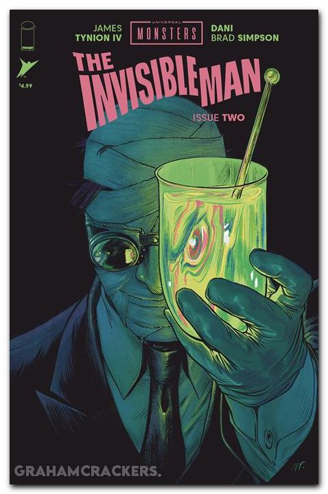 Universal Monsters The Invisible Man #2 (2025) cover e roberts variant