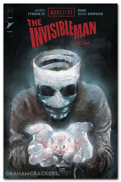 Universal Monsters The Invisible Man #2 (2025) cover f simmonds variant
