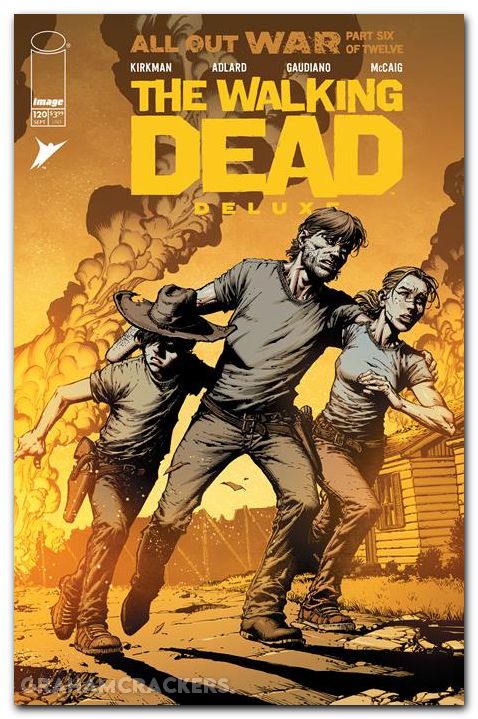 Walking Dead Deluxe #120 cover a