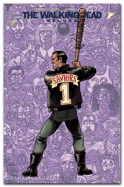 Walking Dead Deluxe #120 cover c wagner connecting variant