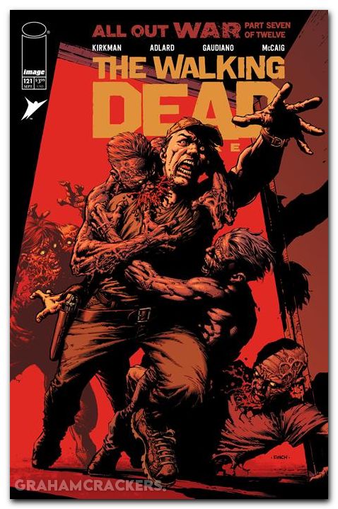Walking Dead Deluxe #121 cover a