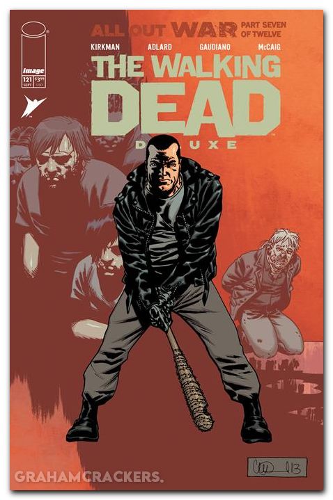 Walking Dead Deluxe #121 cover b adlard variant