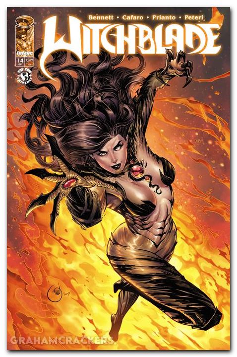 Witchblade #14 (2024) cover b abdias variant