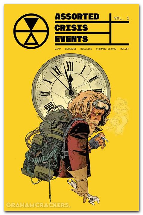 Assorted Crisis Events TPB #01 Zawadzki Yellow DM Cover