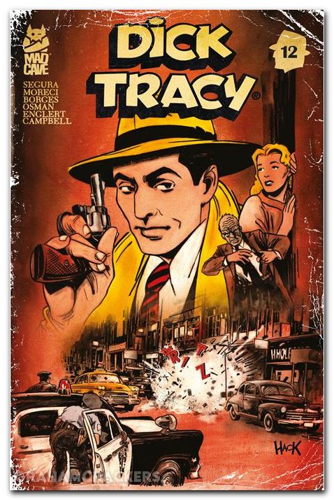 Dick Tracy #12 (2024) cover b hack variant