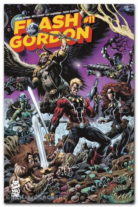 Flash Gordon #11 (2024) cover b hotz variant