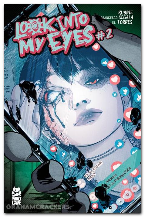 Look Into My Eyes #2 (2025) cover a