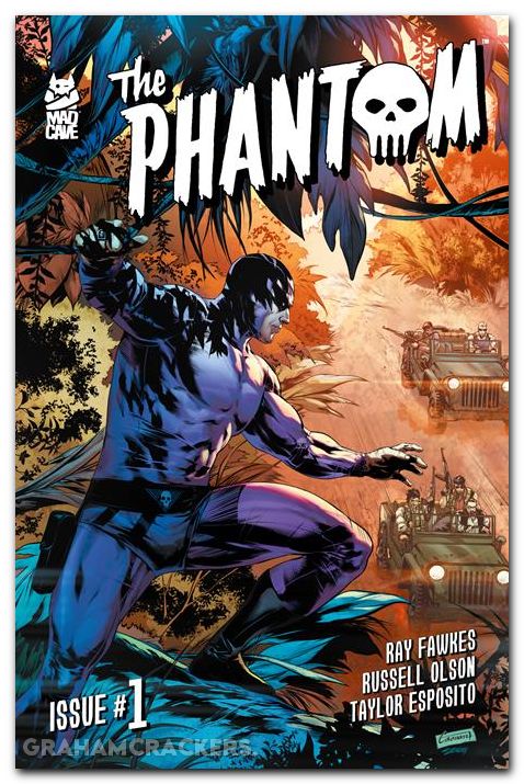 Phantom #1 (2025) cover b white sequential battle scene variant