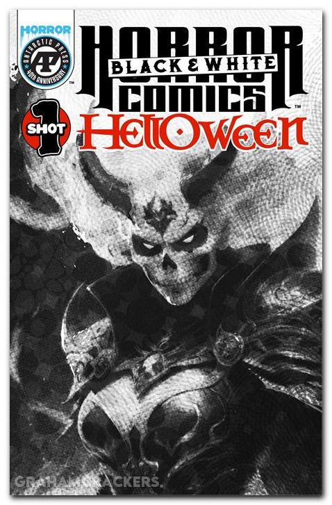 Horror Comics Black And White Helloween Special #1 cover b denham lunar exclusive variant