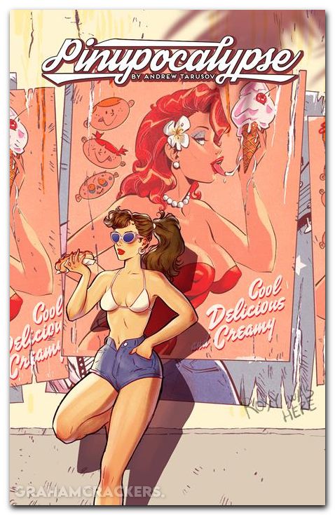 Pinupocalypse #6 cover c shubina connecting variant