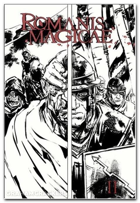 Romanis Magicae #2 (2025) cover b smith bw&r variant
