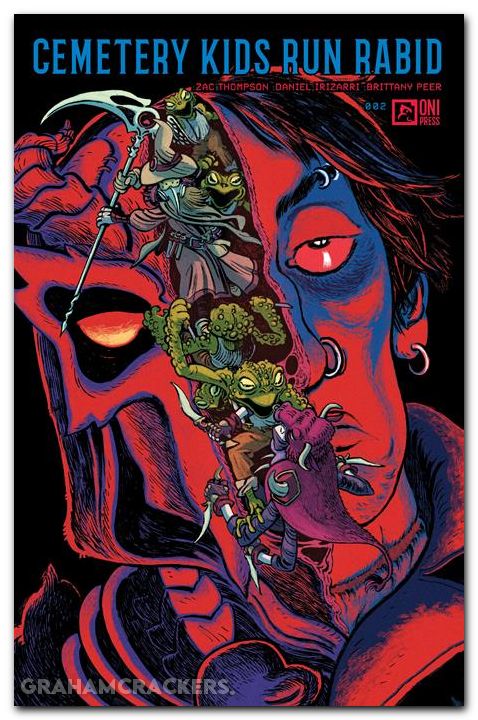 Cemetery Kids Run Rabid #2 (2025) cover b topilin variant