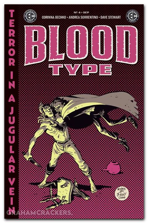 EC Blood Type #4 (2025) cover c monteys ec homage variant