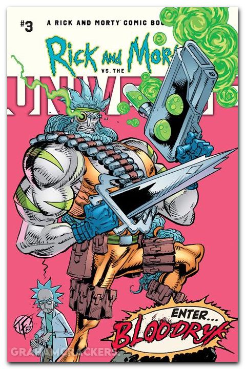 Rick And Morty Vs The Universe #3 (2025) cover d fowler event variant