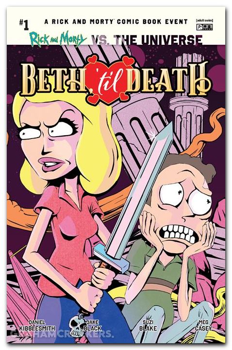 Rick And Morty Vs The Universe Beth Til Death #1 (2025) cover c flops interlocking variant