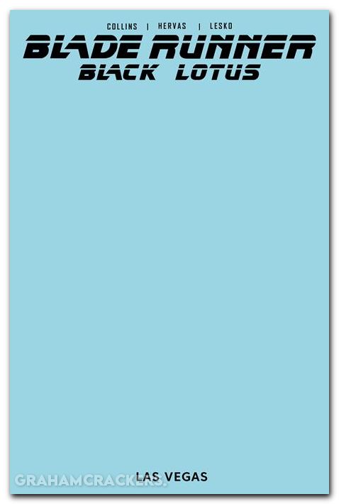 Blade Runner Black Lotus Las Vegas #1 (2025) cover f blank sketch variant