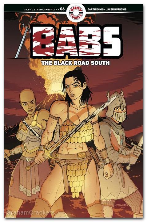 Babs The Black Road South #6 (2026) cover a