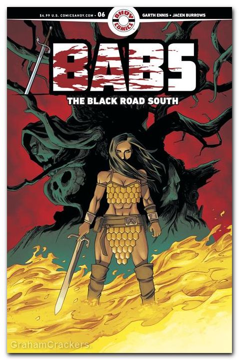 Babs The Black Road South #6 (2026) cover b shalvey unlockable variant