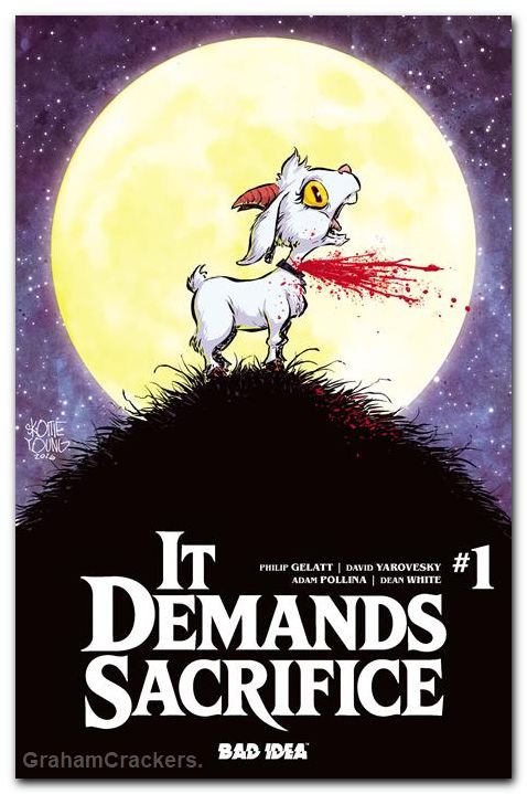 It Demands Sacrifice #1 (2026) cover d young foil variant