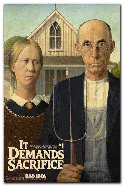 It Demands Sacrifice #1 (2026) cover e wood old masters variant