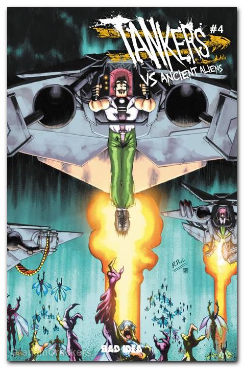 Tankers Vs Ancient Aliens #4 (2026) cover a