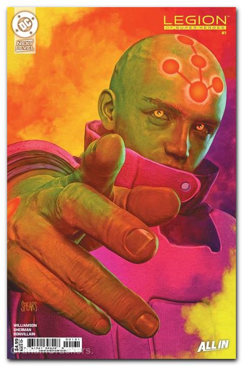 Legion Of Super-Heroes #1 (2026) cover c spears variant