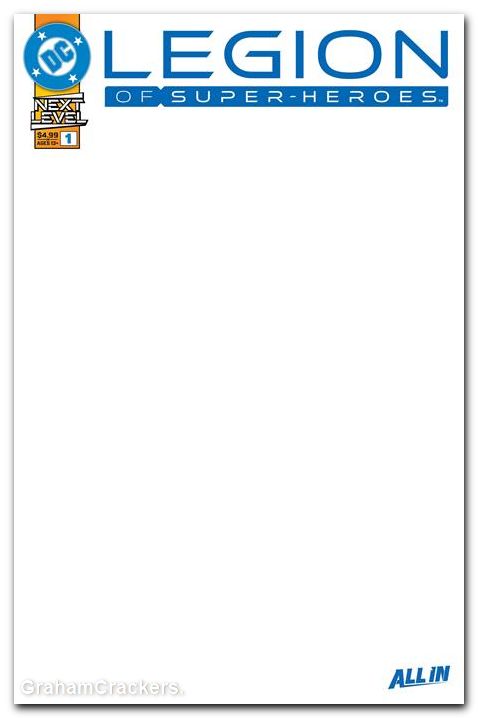 Legion Of Super-Heroes #1 (2026) cover f blank variant