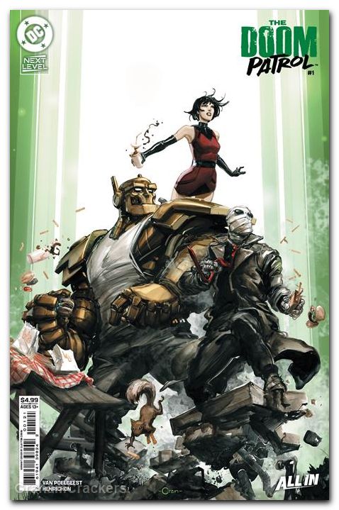 Doom Patrol #1 (2026) cover b crain variant