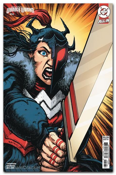Absolute Wonder Woman #24 (2024) cover c burnham variant