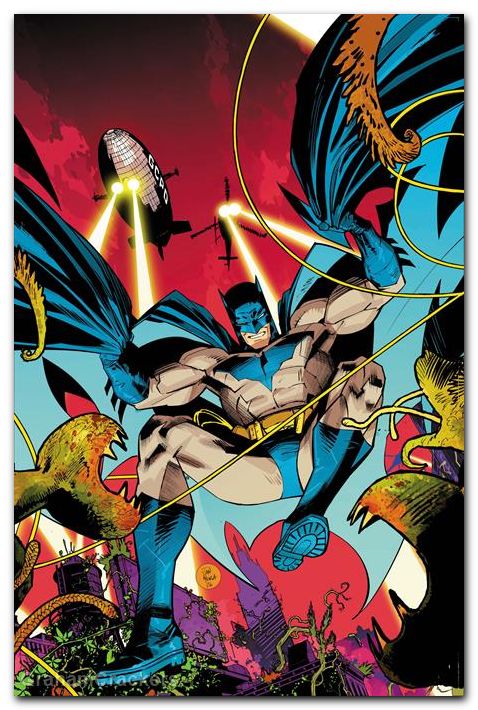 Batman #13 (2025) cover e mora foil variant