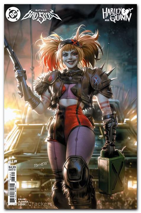 Harley Quinn #66 (2021) cover d chew variant