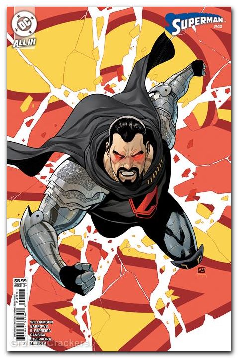 Superman #42 (2023) cover b sampere variant