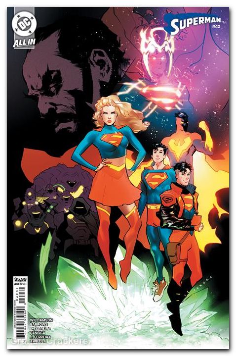 Superman #42 (2023) cover e spears kingdom of zod foil variant
