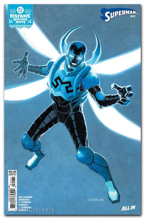 Superman #42 (2023) cover f ladronn hispanic heritage month variant