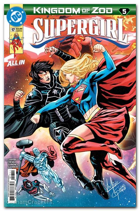 Supergirl #17 (2025) cover a