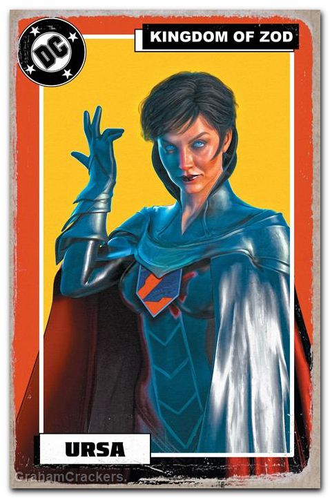 Supergirl #17 (2025) cover e spears kingdom of zod foil variant