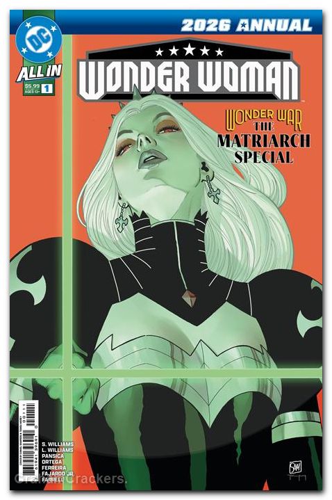 Wonder Woman Annual #1 (2026) Wonder War The Matriarch Special cover a