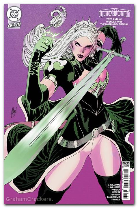 Wonder Woman Annual #1 (2026) Wonder War The Matriarch Special cover c march variant